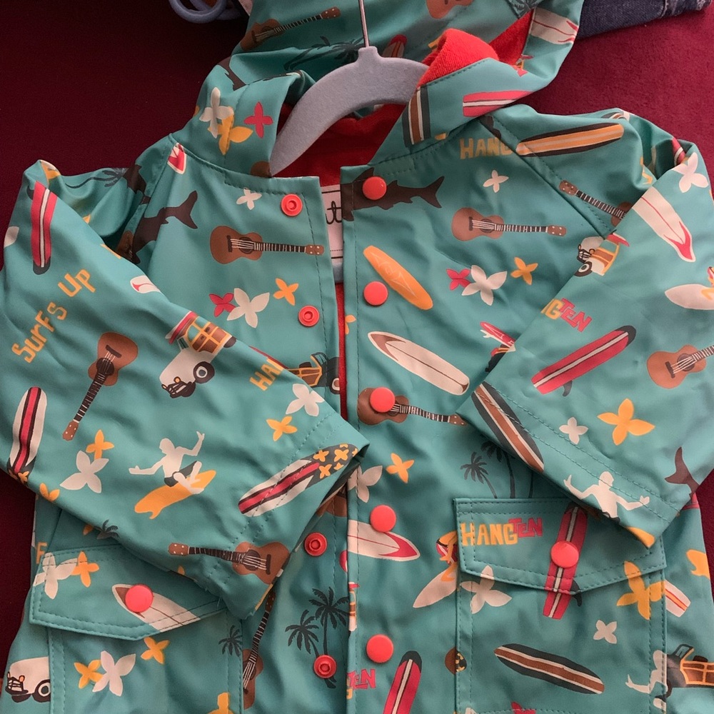 Hatley lined raincoat, 2T boys or girls